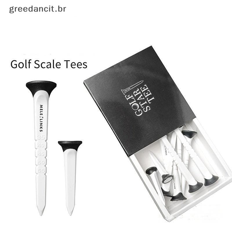 Prosperityusma 12 Unidades 45/79 Mm Camisetas De Escala De Golfe De Plástico Duráveis Projetadas Para Melhorar A Distânc