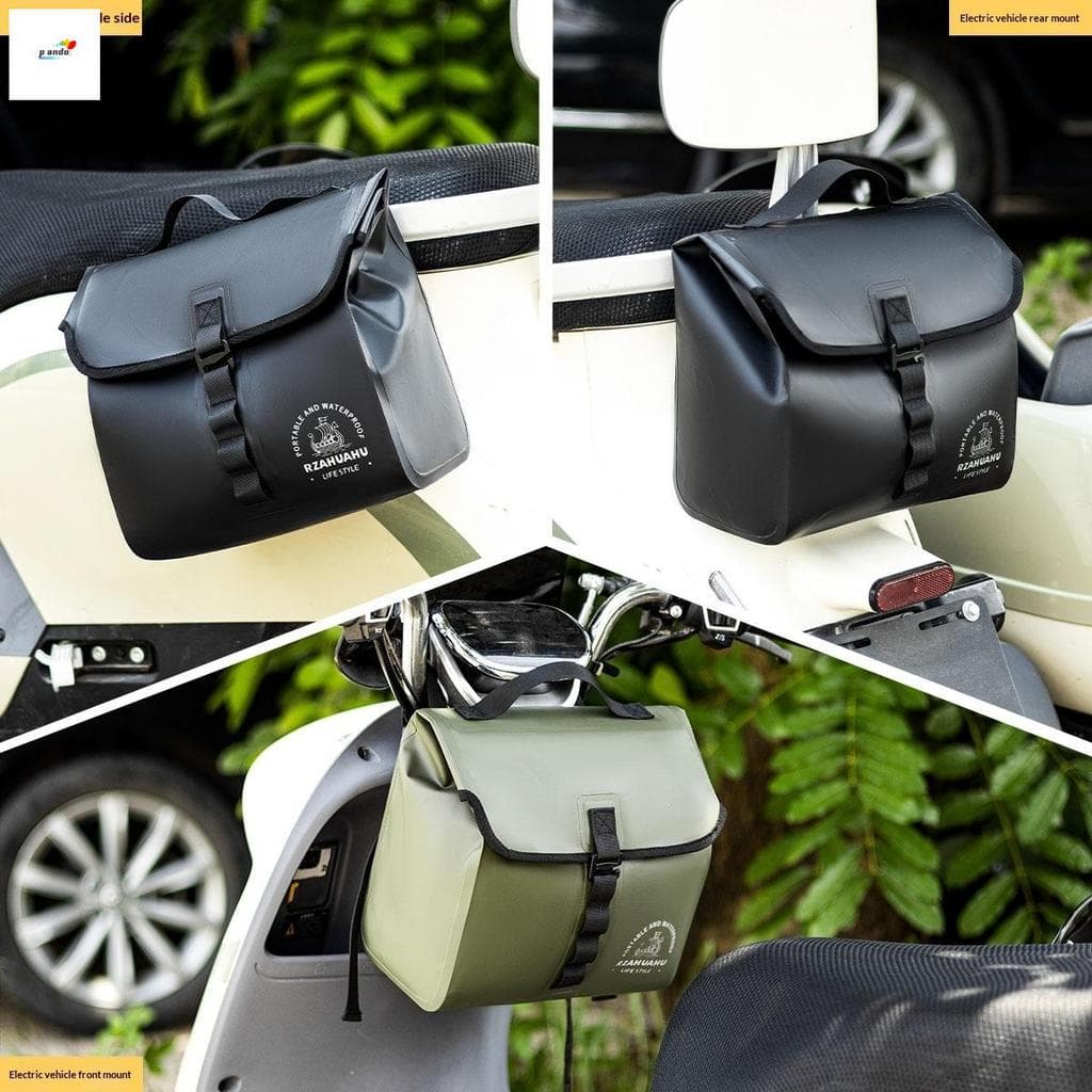 Saco De Suspensão Impermeável Para Motocicleta-Armazenamento Universal Traseiro Dianteiro Carregador EV