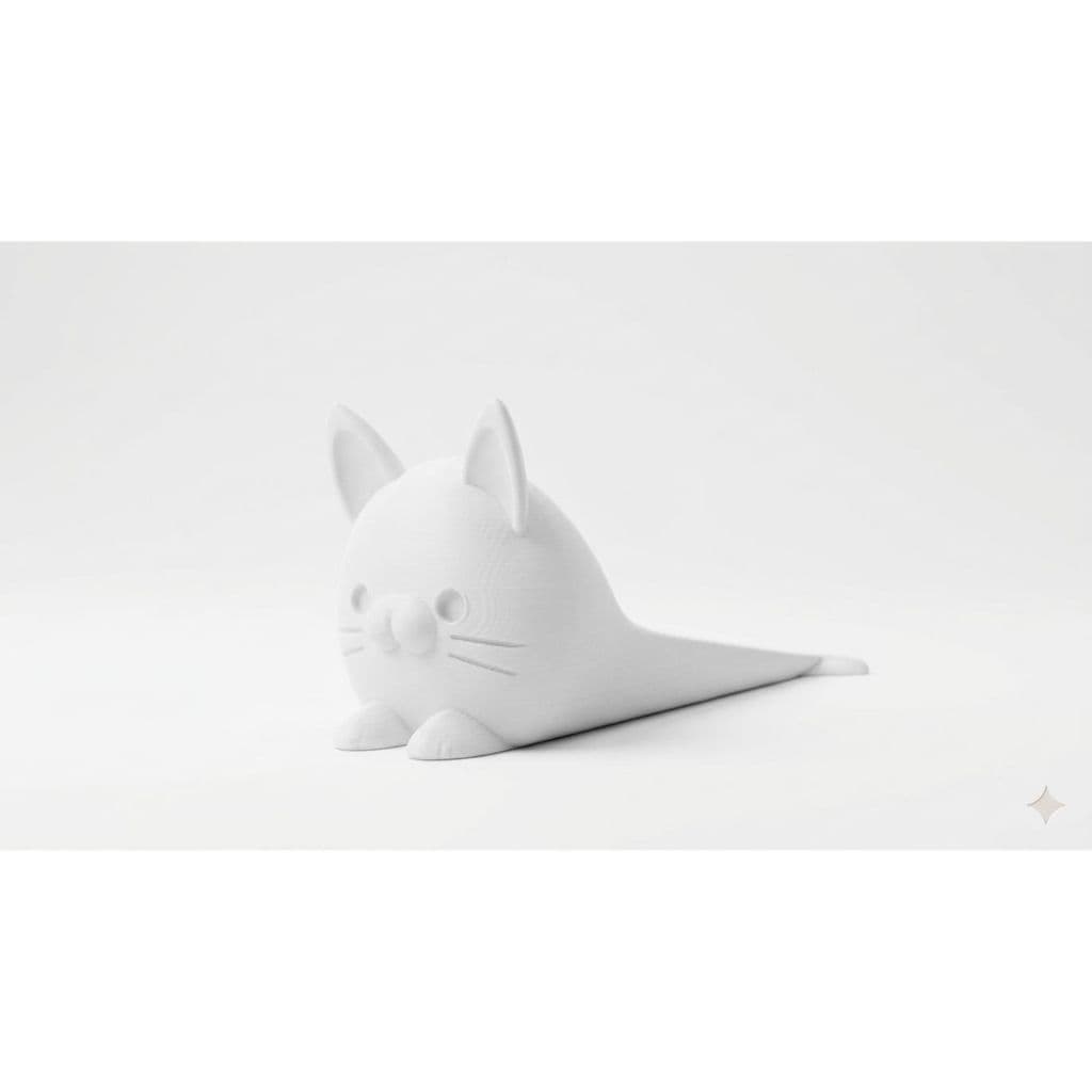 Suporte Trava Porta Gatinho Aparador Peso Trava Porta Cunha Calço fofo