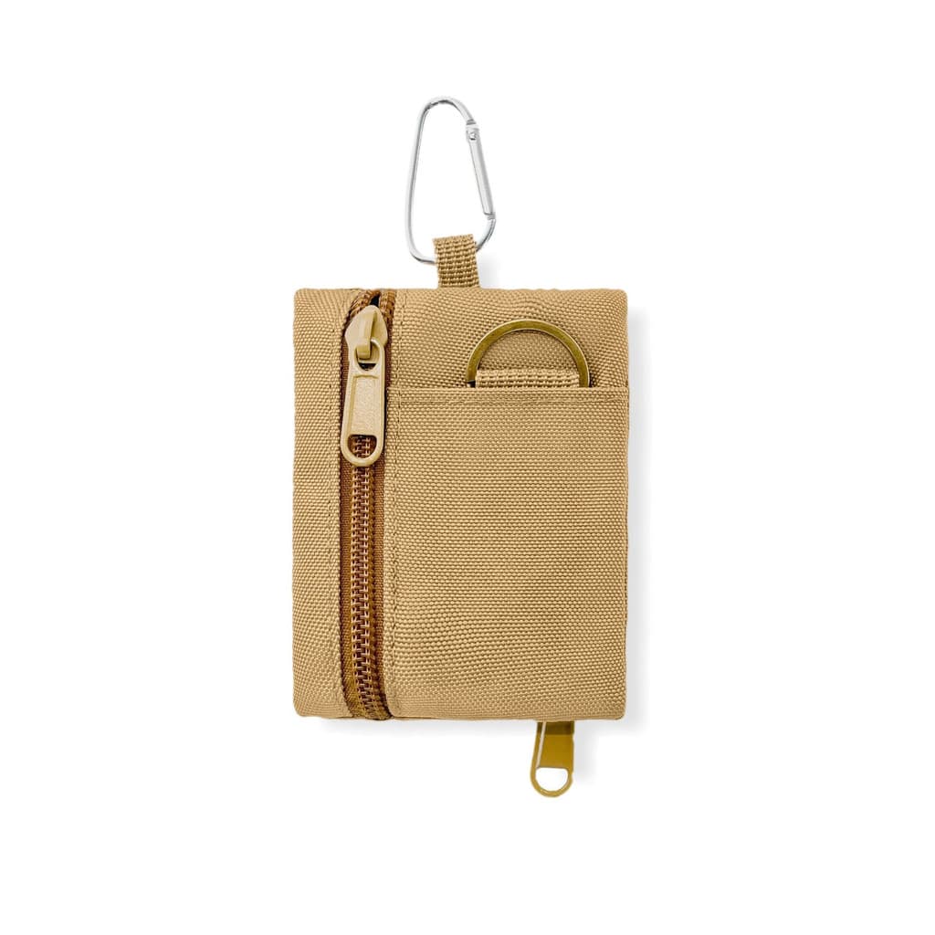 Bolsa de moedas tática ao ar livre portátil zíper titular do cartão de moeda saco de armazenamento chave camuflagem mult