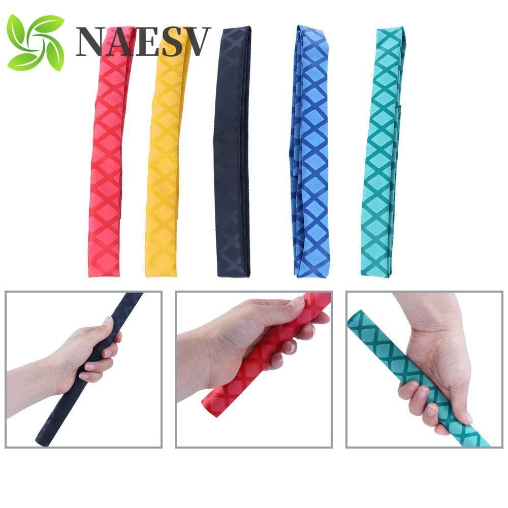 NAESV Vara De Pesca Aperto Cinto Manga Isolada Proteger Impermeável Antiderrapante Poliolefina Badminton Raquete Tubo