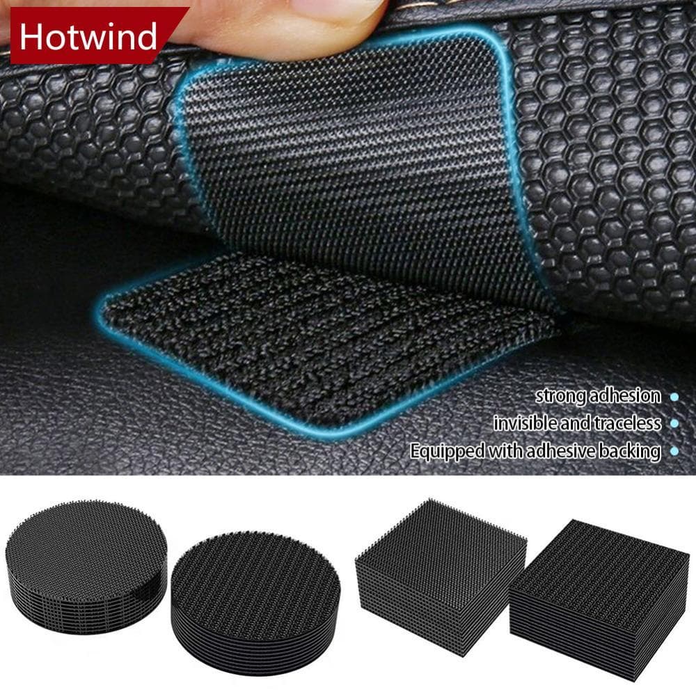 HOTWIND Carro Dupla Face Fixação Tapetes Adesivos Almofada De Pé Para Tapete Painel Adesivo Alto Remendo Fixo Anti Skid 
