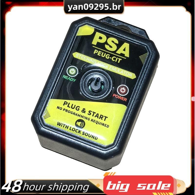 Emulador De Bloqueio De Direção Para PSA Após 2011 Com Som , Sem Necessidade De Programação