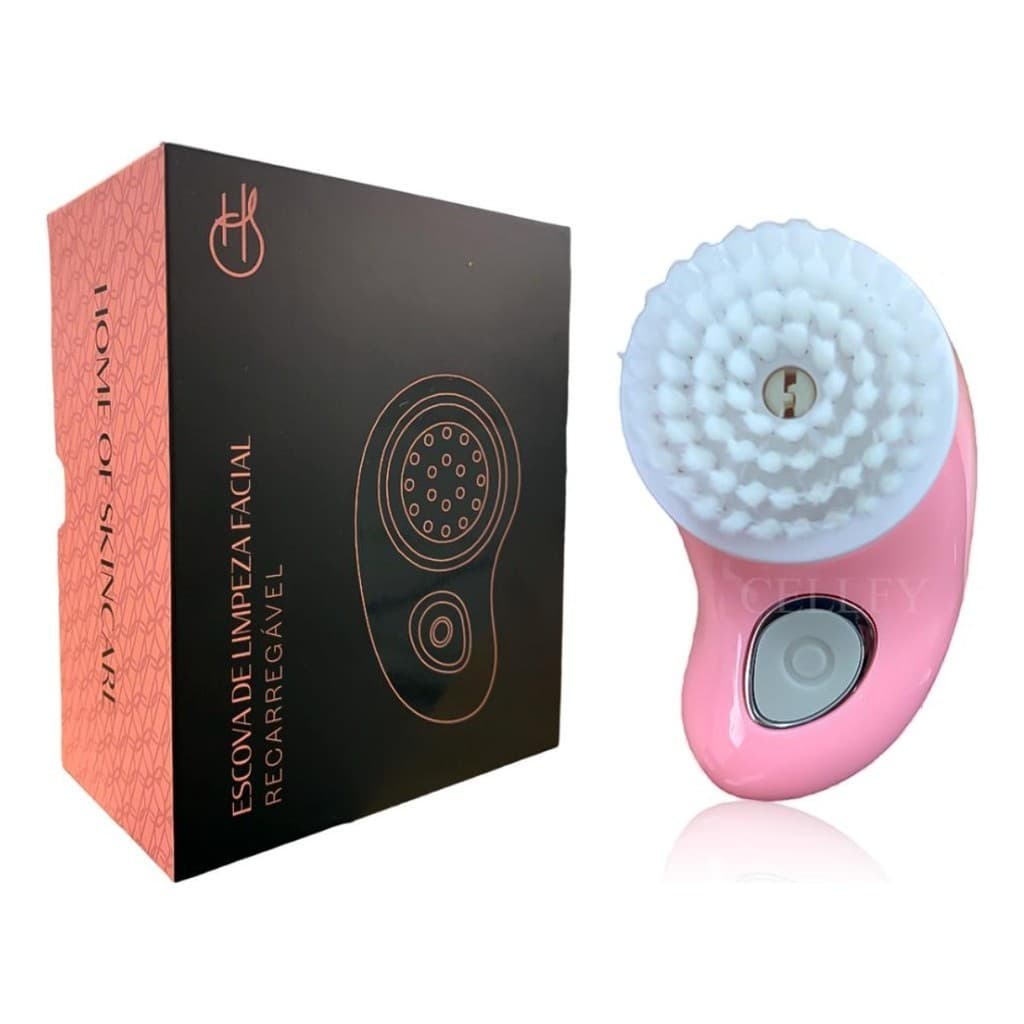 Escova Esponja De Limpeza Facial Eletrica Recarregável S1011