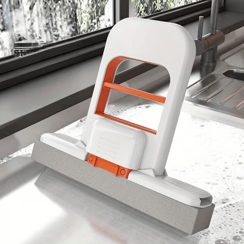 Mini Mop Rodo Pia Esfregão Portátil Absorvente Limpeza Multifuncional Dobrável Mesa Cozinha Banheiro