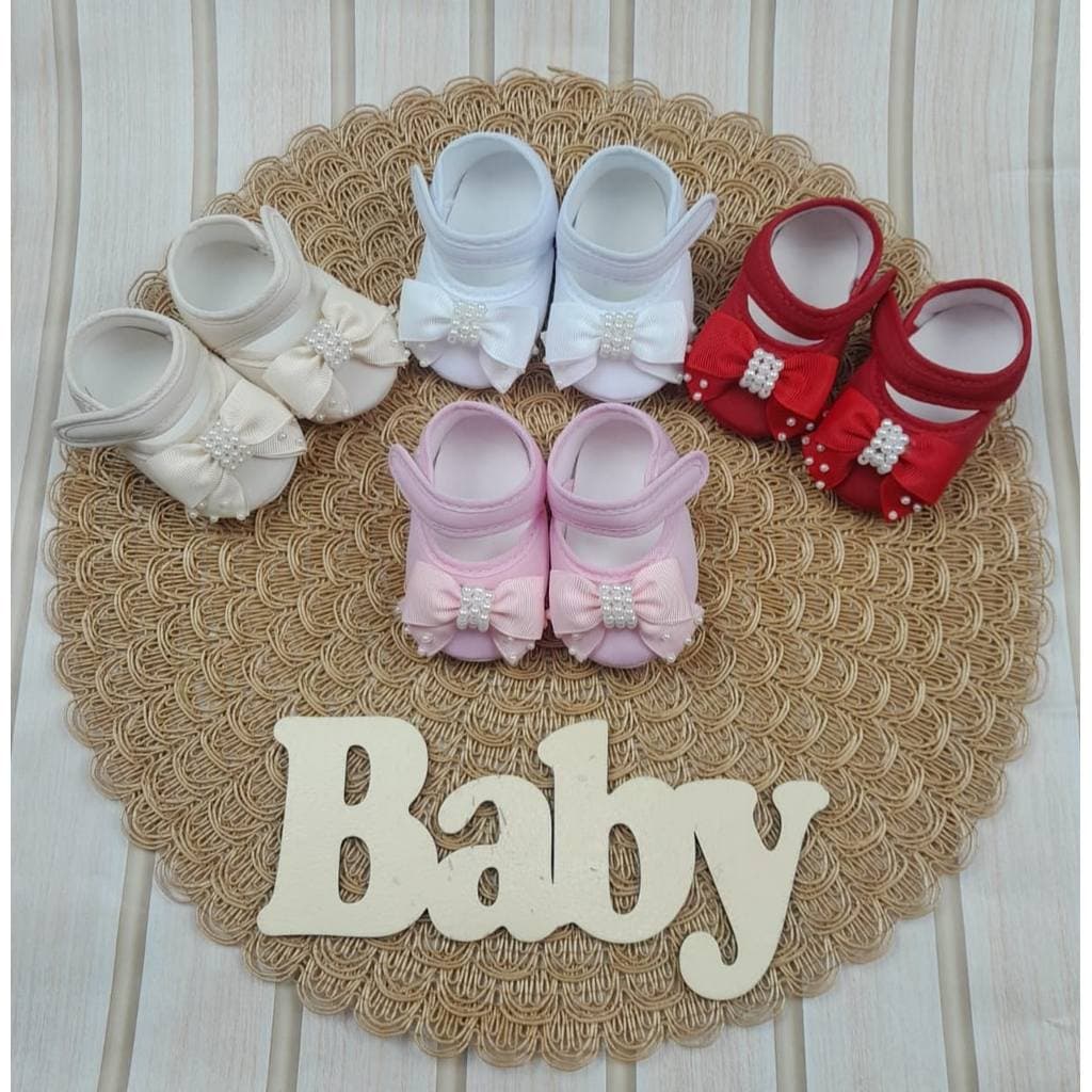 Sapatinho Sapatilha Bebe Infantil Menina Batizado Social