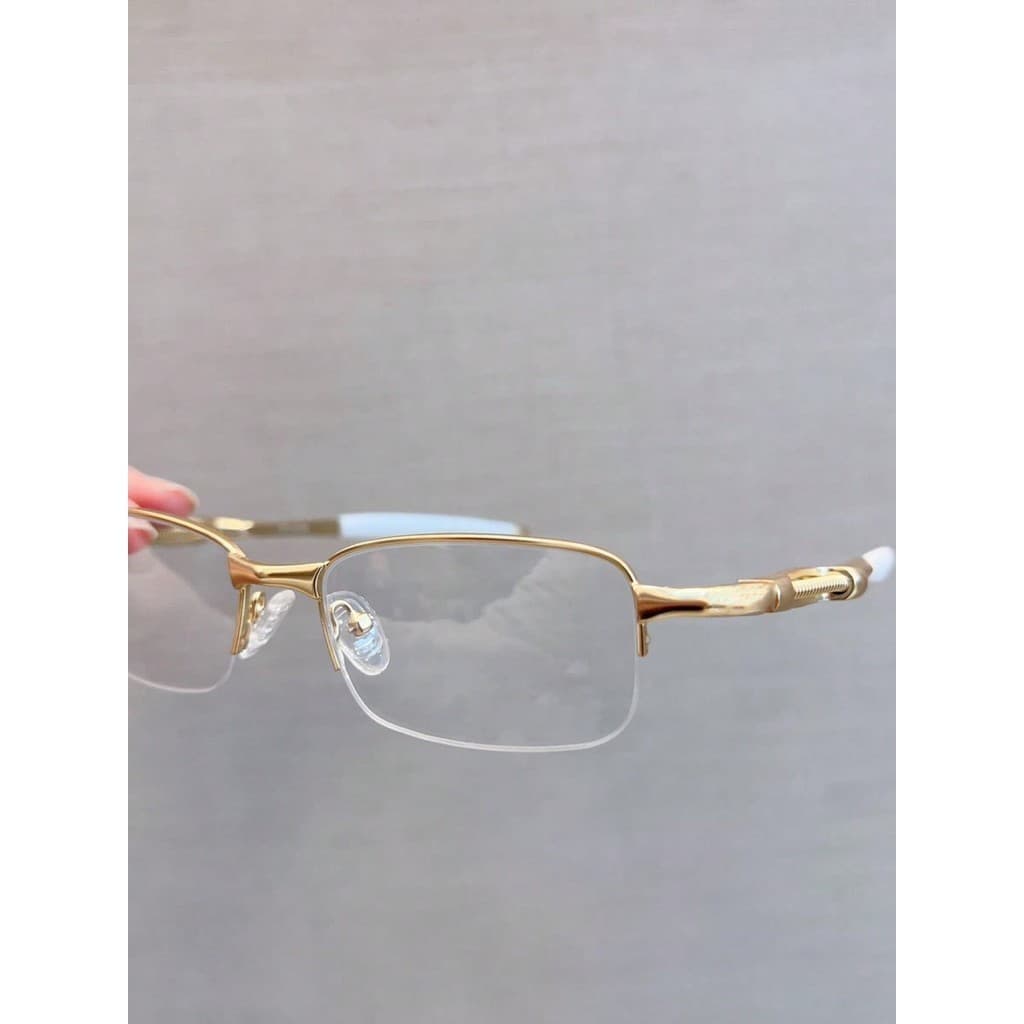 Óculos Armação de Descanso Metal Sem Grau Lupa Descanso Molinha