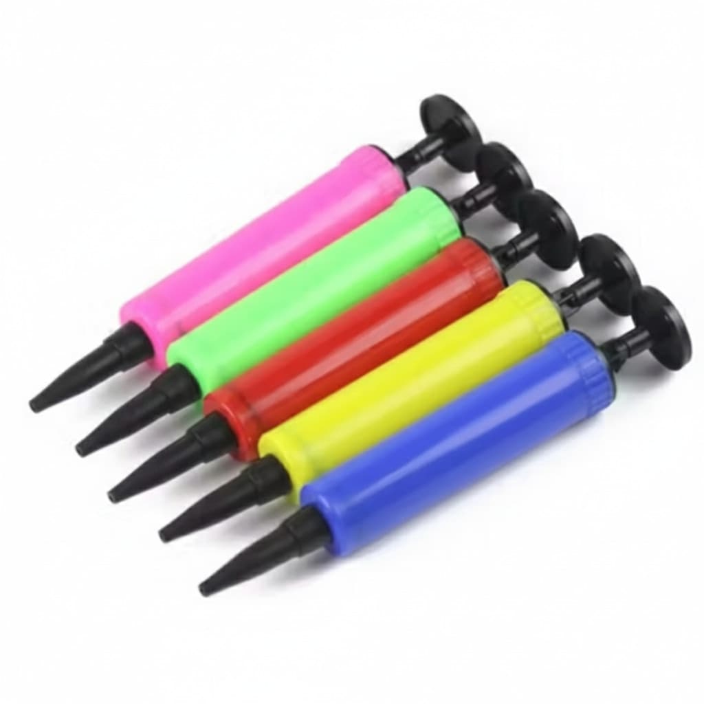 Bomba manual encher Saco Inflavel Air Bag balão bexiga portátil prático bolas de futebol bóias