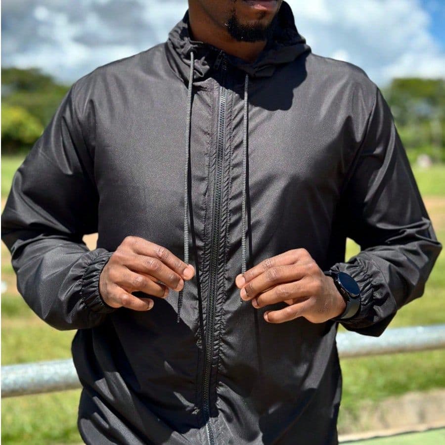 Jaqueta Masculina Corta Vento Impermeável Corrida Treino Caminhada Academia Esporte