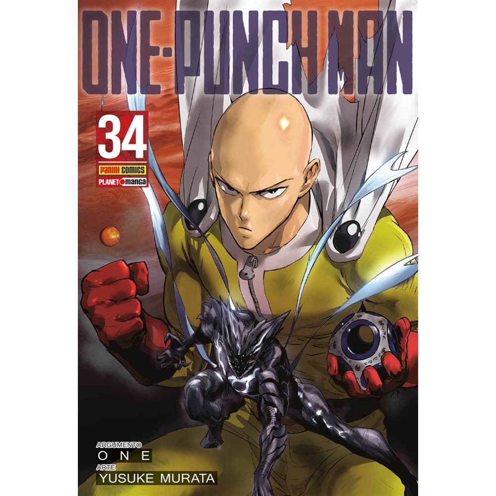 Mangá - One-Punch Man Vol. 34 - Novo/Lacrado