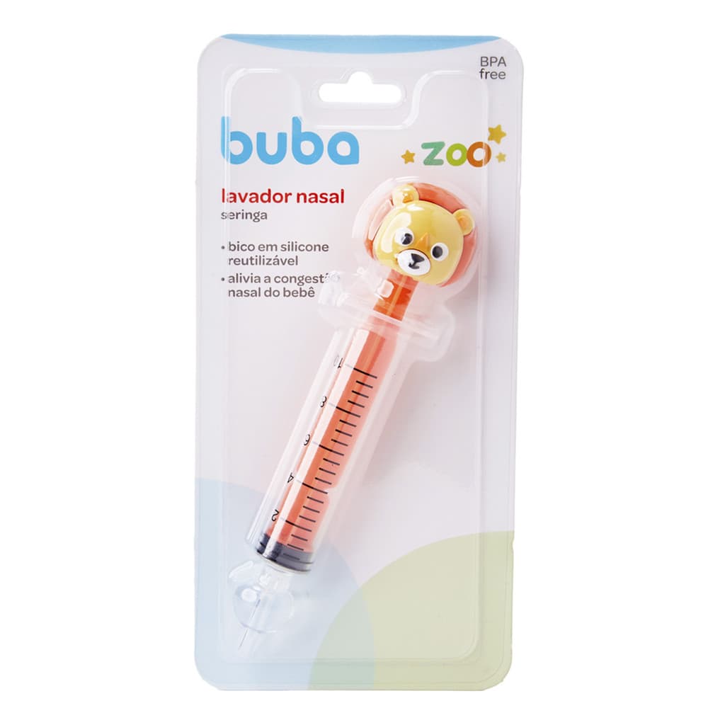 Seringa para Lavagem Nasal Buba Zoo Leão