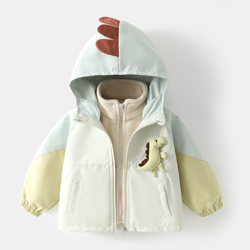 Meninos jaqueta primavera outono estilo moda novo estilo bonito bebê outono roupas com capuz topo crianças jaqueta outon