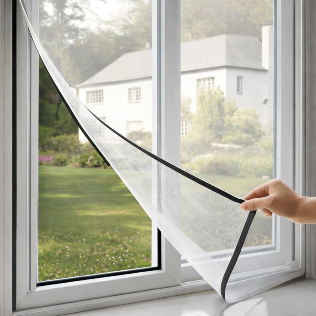 Tela Mosqueteiro Janelas Magnético Anti Inseto Ajustável