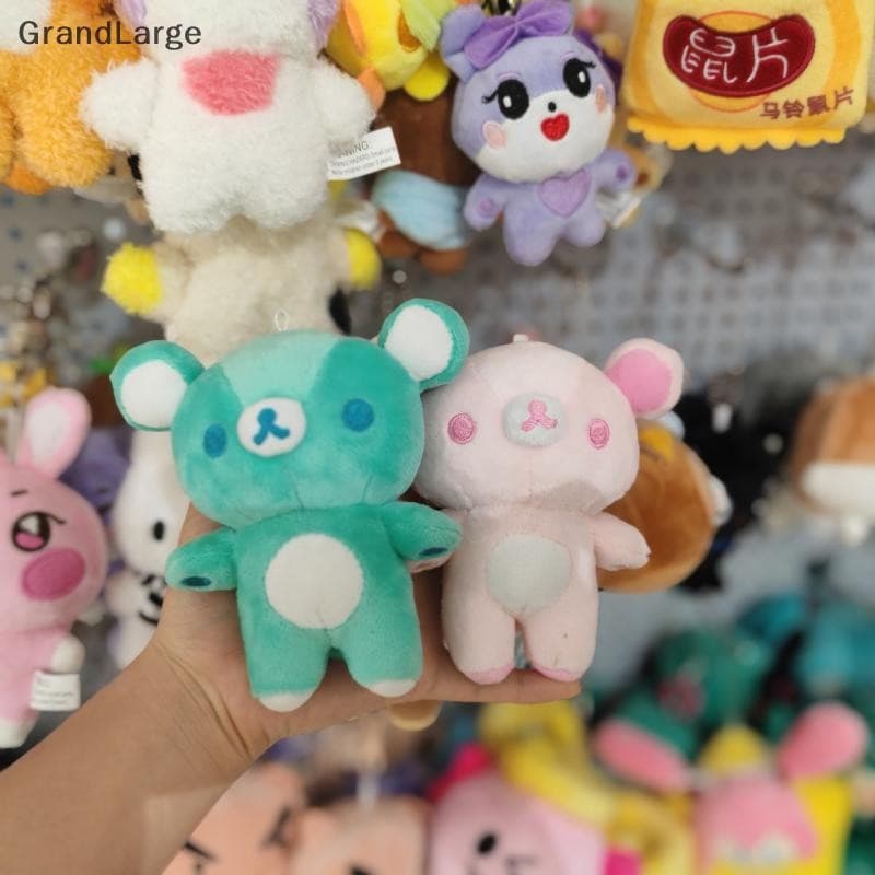 [GrandLarge] Chaveiro De Pelúcia De Urso Fofo De Desenho Animado Adorável Boneca Bolsa Pingente Mochila Decoração Suspen