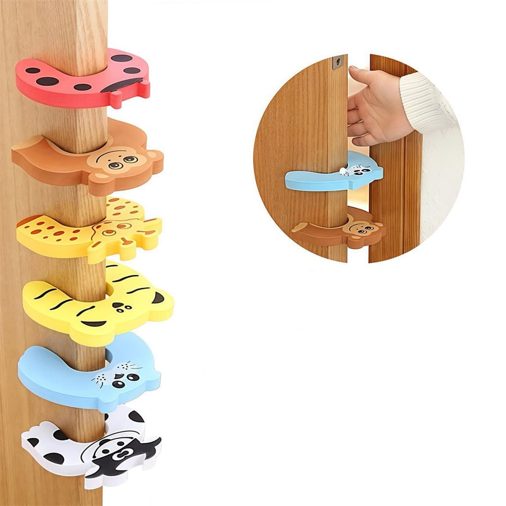 Protetor De Porta Infantil Salva Dedos Crianças Bebês Anti-Batida Protetor de Dedo Segura