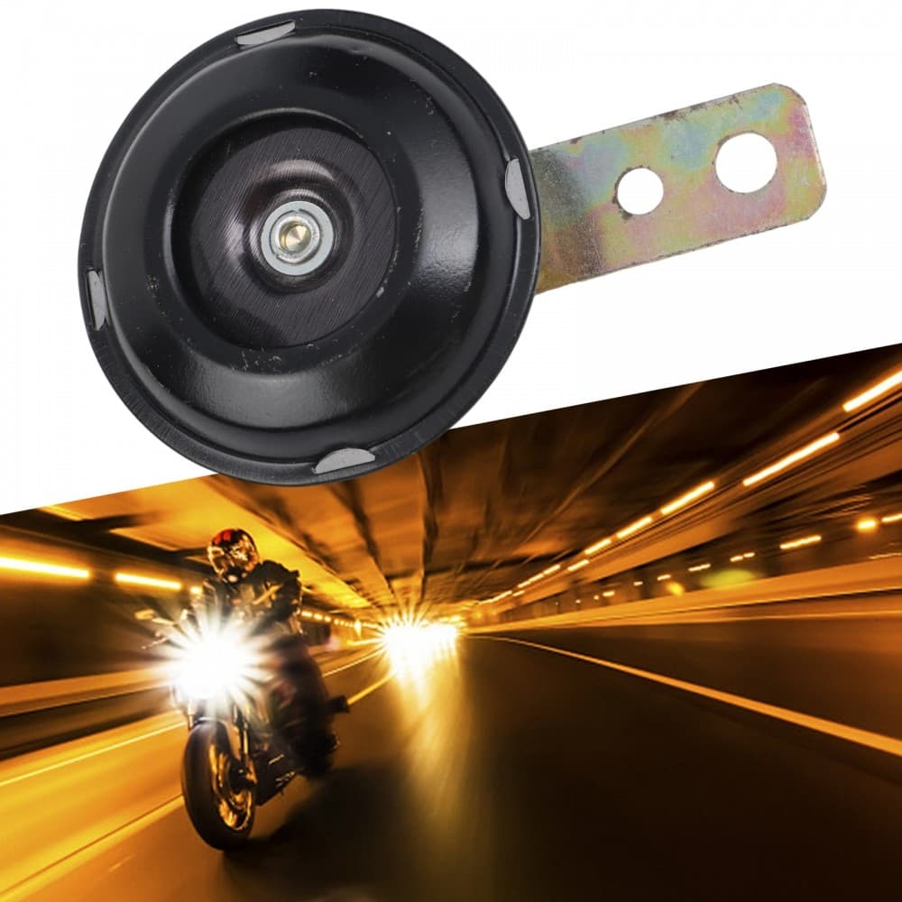 Buzina 1 Peça Elétrica Alta 105db Forte Choque Zircônia Areia Nova Marca