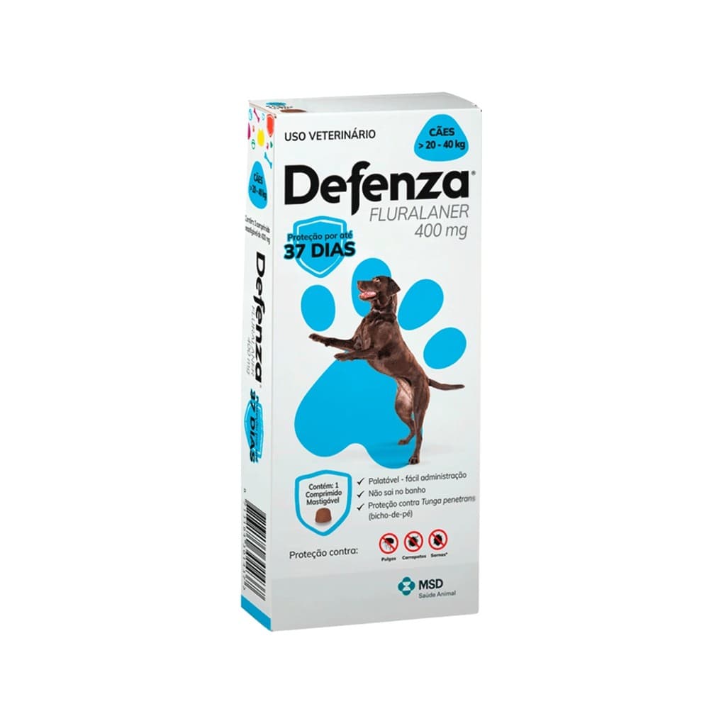 Defenza Antipulgas De 20 A 40kg - MSD