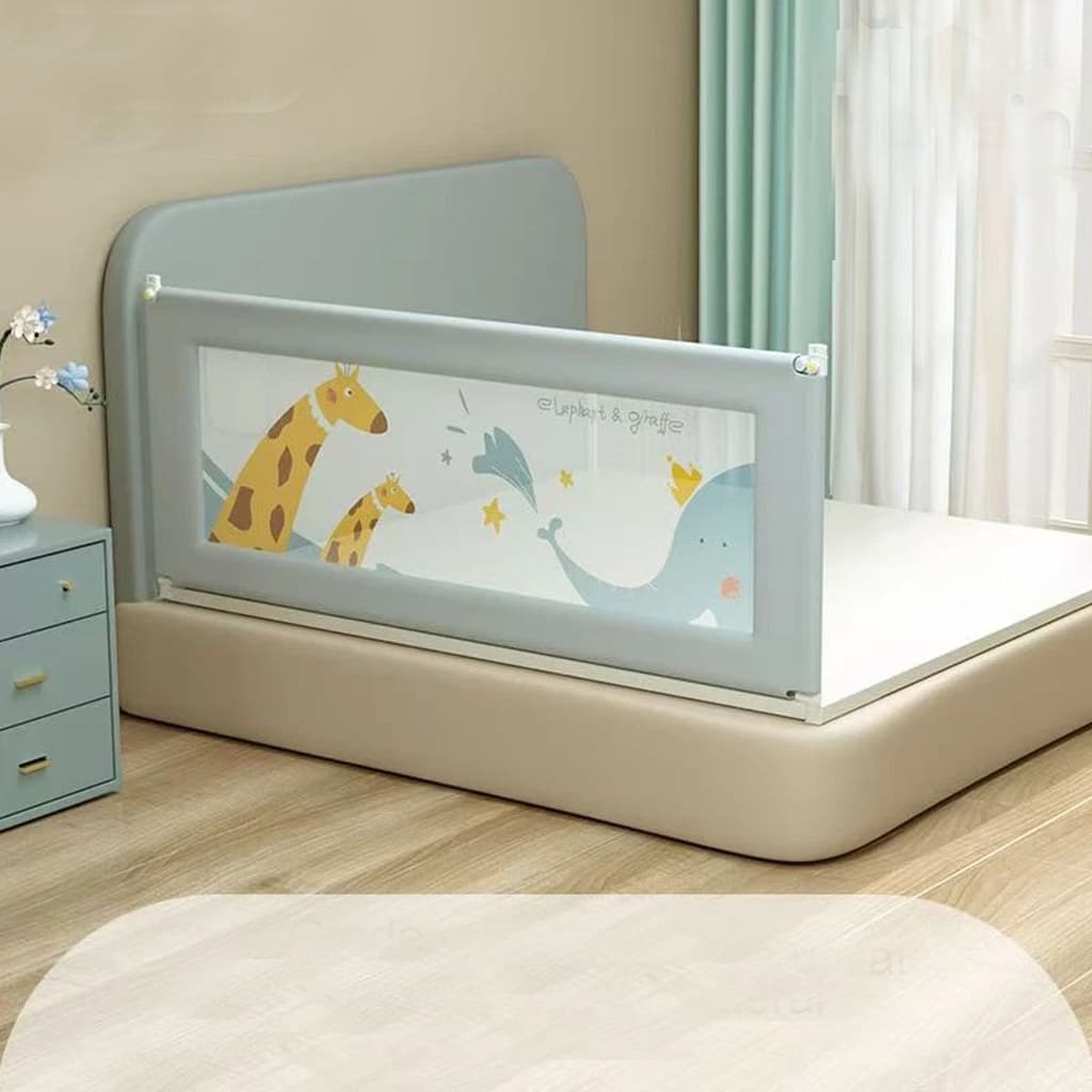 Barreira Anti Queda para Cama de Bebê Proteção Segurança Telada