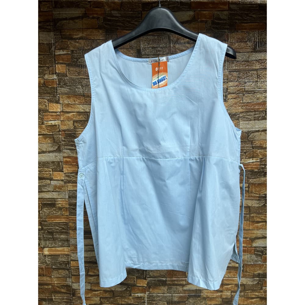 Roupa de maternidade verão puro algodão fino fundo solto tamanho grande camisola capa barriga lateral peito capa superio