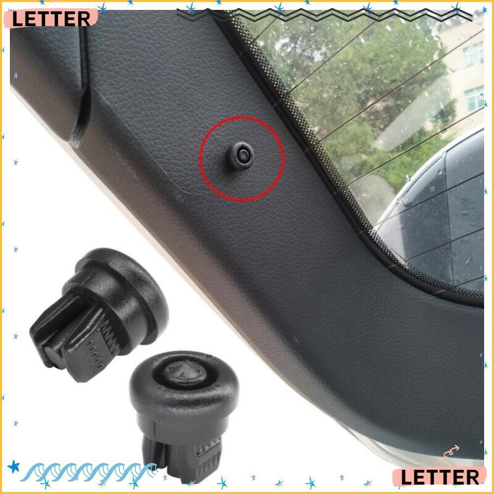 Carta 2 Peças Clipes De Alça De Prateleira De Pacote De Porta-Malas , Preto , Para Renault Clio/Cenic/Laguna