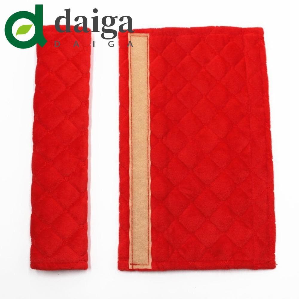 DAIGA Capa Para Cinto De Segurança De Carro , Almofada De Ombro Universal Ajustável , Protetor De Condução De Pelúcia Ma