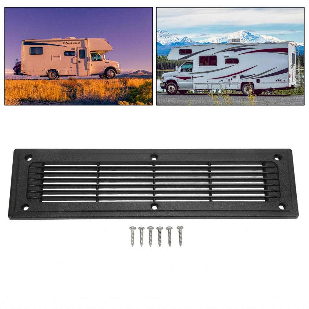 Grelha de ventilação de ar à prova d\'água tampa de ventilação do gabinete para cozinha de trailer de ônibus de trailer 