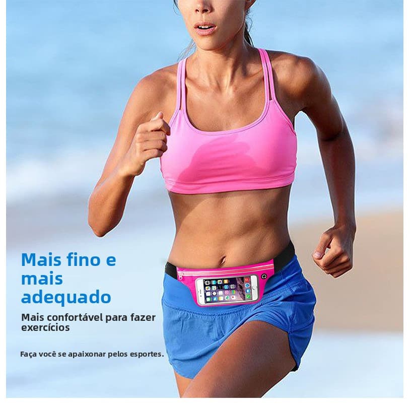 Pochete Ultra Slim Impermeável Celular Esportiva Corrida