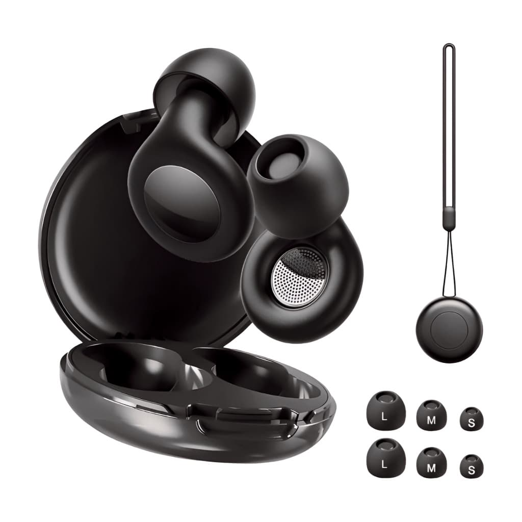 Tampões Para Os Ouvidos Estojo Armazenamento Estudo Trabalho Cancelamento Ruído