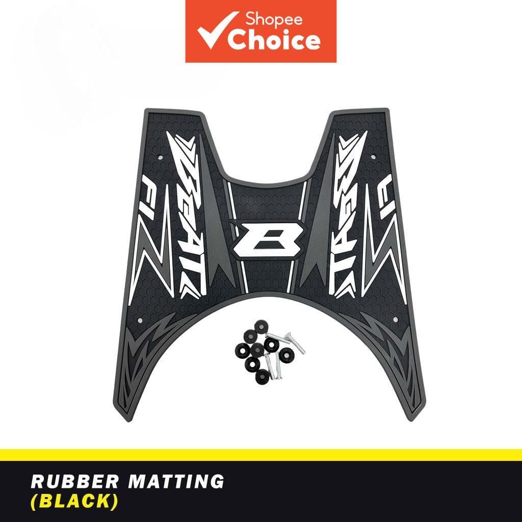 Tapete de Borracha para Motocicleta Honda Click V2/V3/V4, Tapete de Borracha para Honda Beat para Beat FI e Beat Street