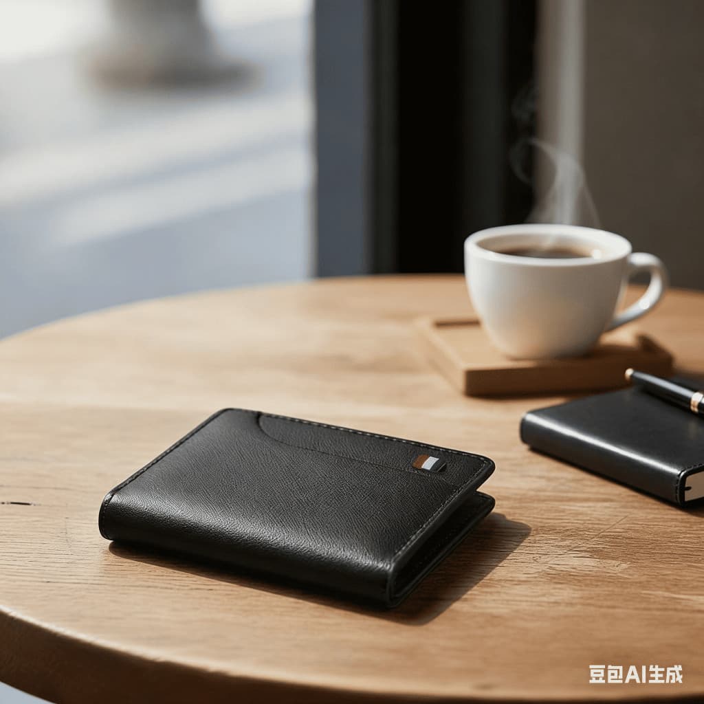 ​ Nova Carteira Ultrafina Masculina Porta Cartão Mini-Estilo Curto Vertical Slim Coreano Juvenil