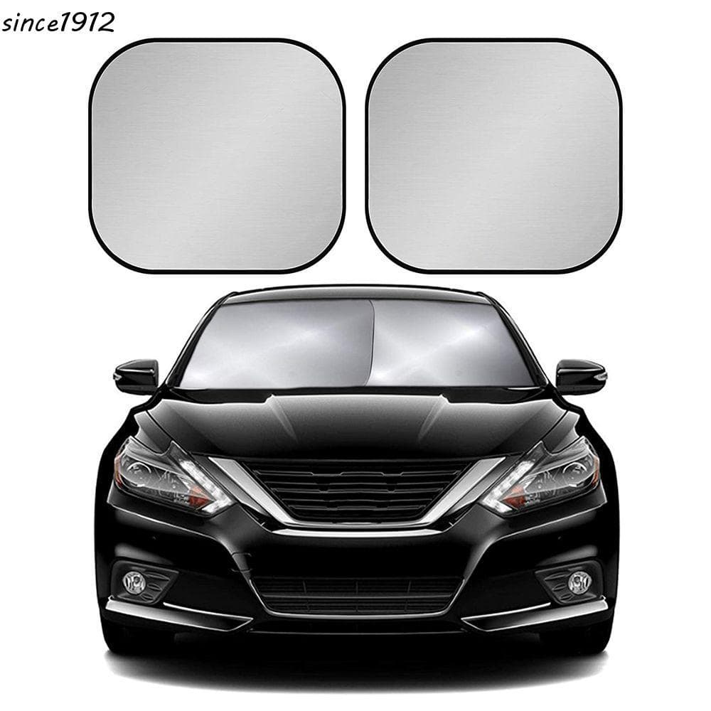 SINCE Guarda-Sol Do Carro Para Pára-Brisa Cortina Protetor Solar Dobrável Prata Reflexiva