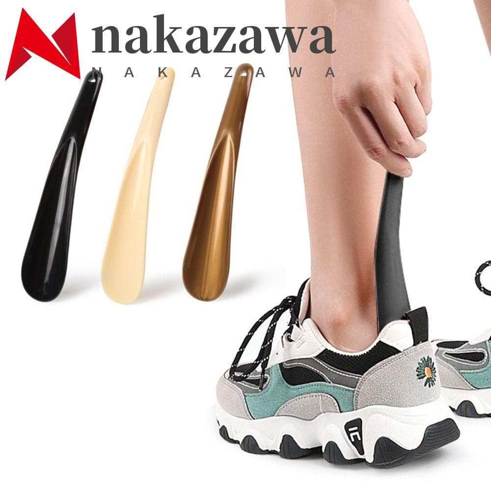 Buzina De Sapato NAKAZAWA , Levantador Em Formato De Colher De 7.6 " , Mini Ajudante Preguiçoso De Plástico PP Leve Para