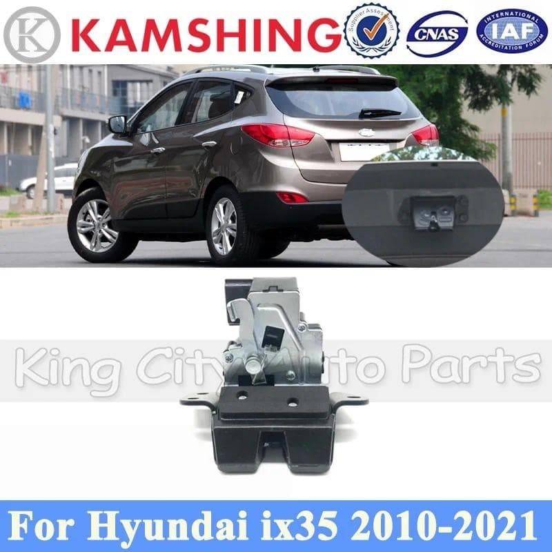 CAPQX Para Hyundai ix35 2010-2021 Bloco De Bloqueio Do Porta-Malas Traseiro Carro Trava Da Fechadura Traseira