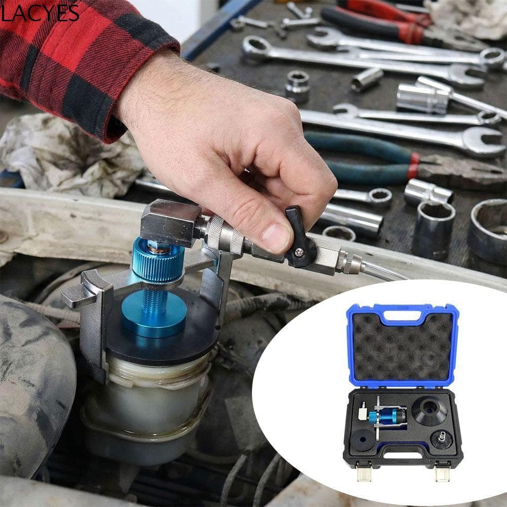 Sistema De Embreagem De Freio LACYES , Kit Adaptador De Cilindro Mestre De Ferramenta De Sangria De Caixa Azul E Preta ,