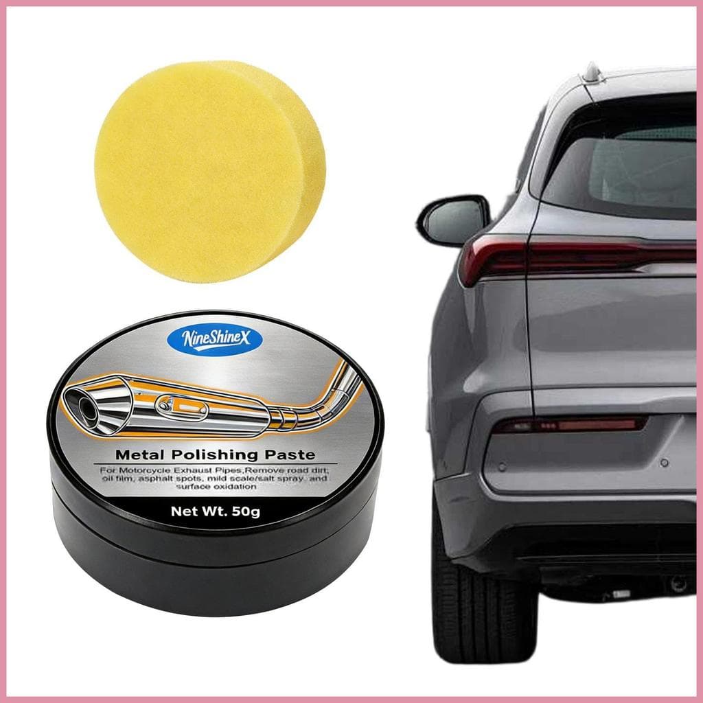 Limpador De Carbono Para Motor De Carro , Creme De Polimento Multiuso , Metal Cromado , Removedor De Ferrugem Automóveis