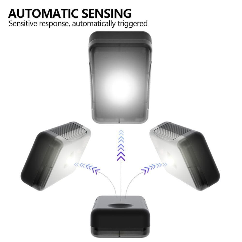 TKEY Caixa De Locomotiva Para Motocicleta , Sensor De Luz , Traseira De Indução , Apoio De Braço Carro , Lâmpada Conveni