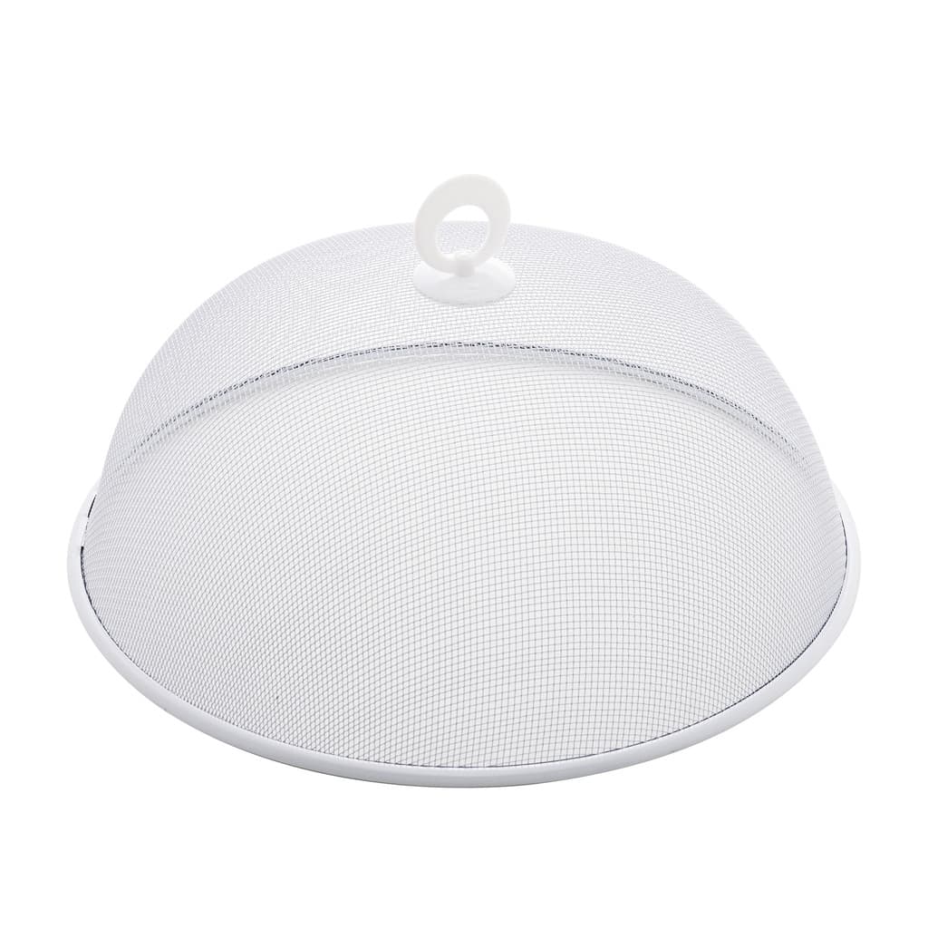 Tela Protetora Metal para Alimentos Branca Lyor 24,5x9cm
