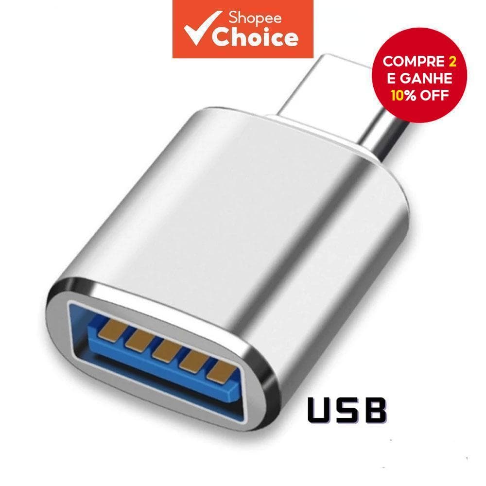 5 Pcs Adaptador Tipo C Conector Para USB3.0 OTG Macho USB Conversor De Dados PC iPhone15 16 Android