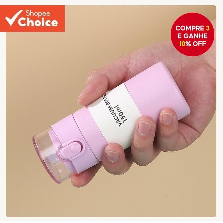 150ml/250ml Mini Frasco Portátil De Parede Dupla De Aço Inoxidável 304 A Vácuo Isolado Térmico De Água Com Palha