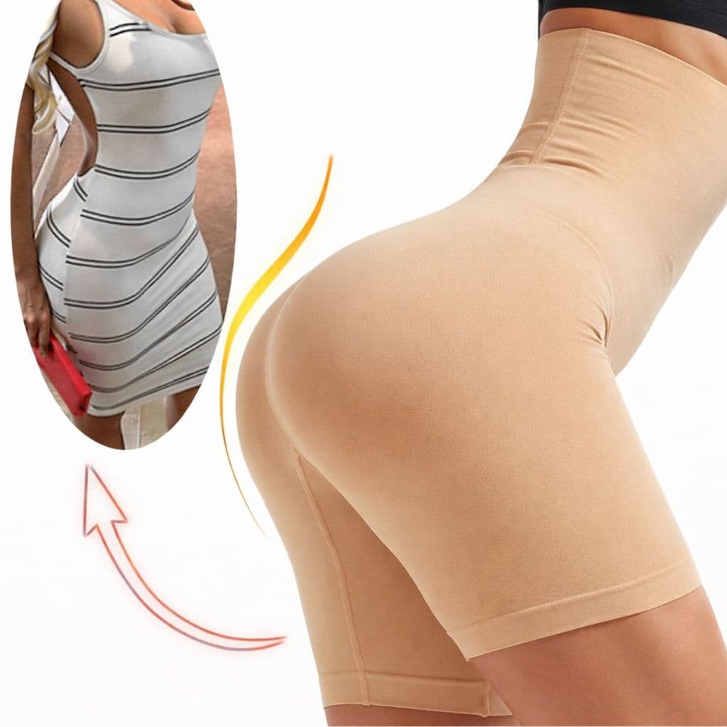 Cinta Modeladora Short Afina Cintura 4 Barbatanas PREMIUM