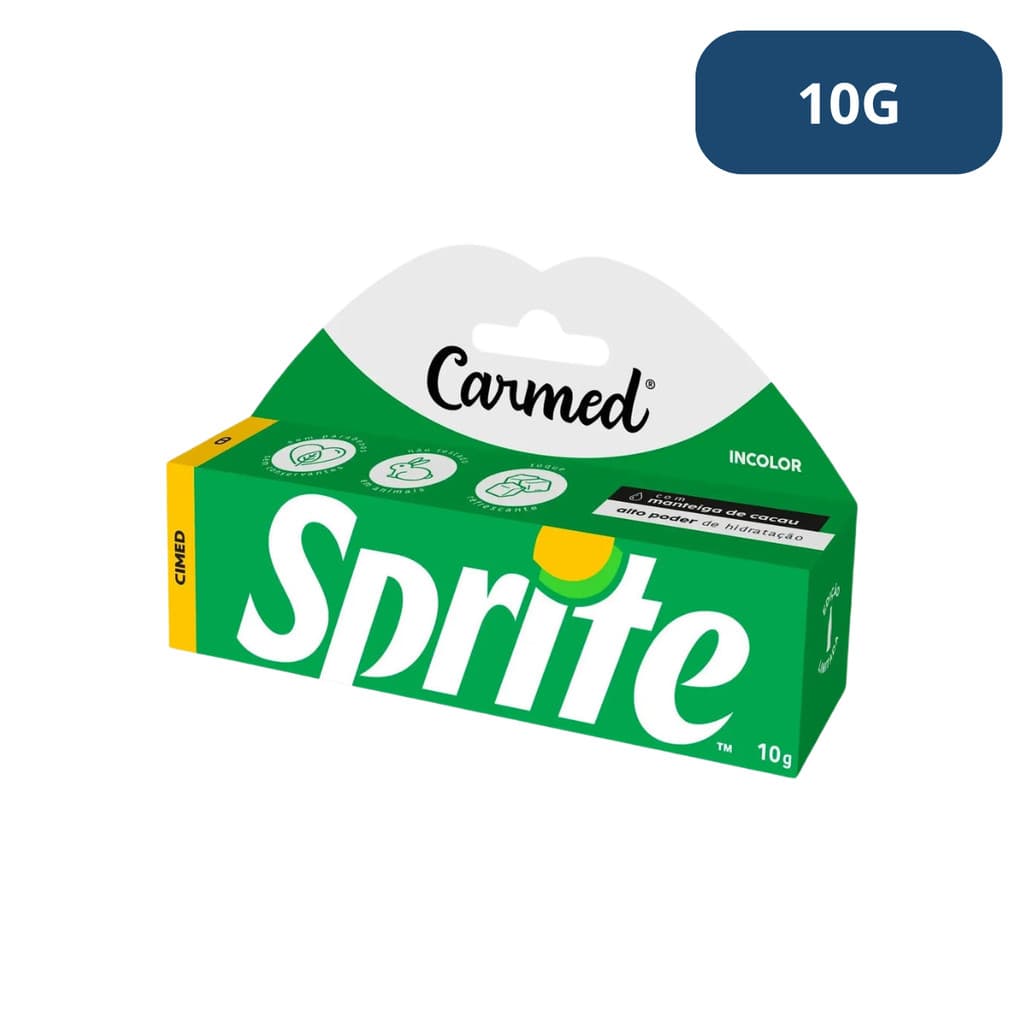 Carmed Sprite Hidratante Labial 10g Lançamento