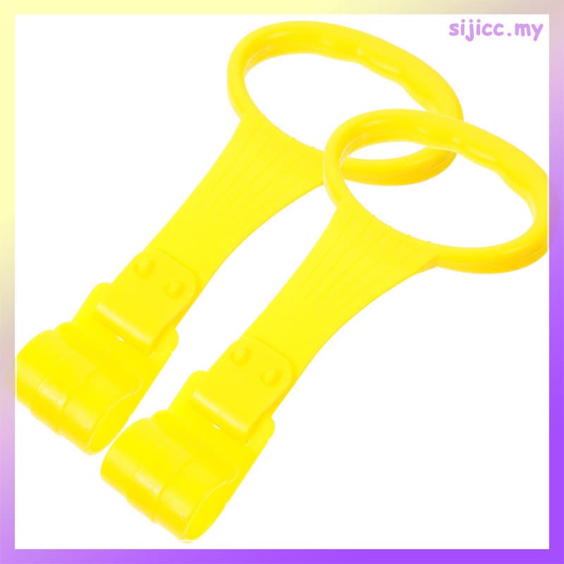 1 Par De Puxador De Cama Infantil De Plástico PP Assistente De Caminhada Para Bebês Amarelo Uso Doméstico sijicc