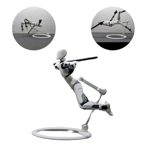 Suporte Base Para Boneco Dummy 13 Ideal Para Stop Motion Branco