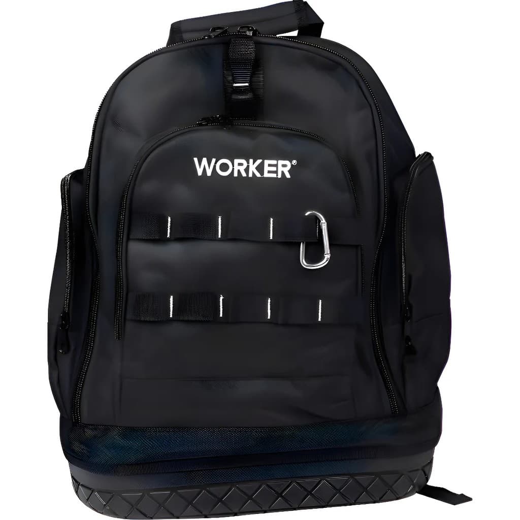 Worker 931144 Mochila Para Carregar Ferramentas Reforçada 14'' Cor Preto - Preto