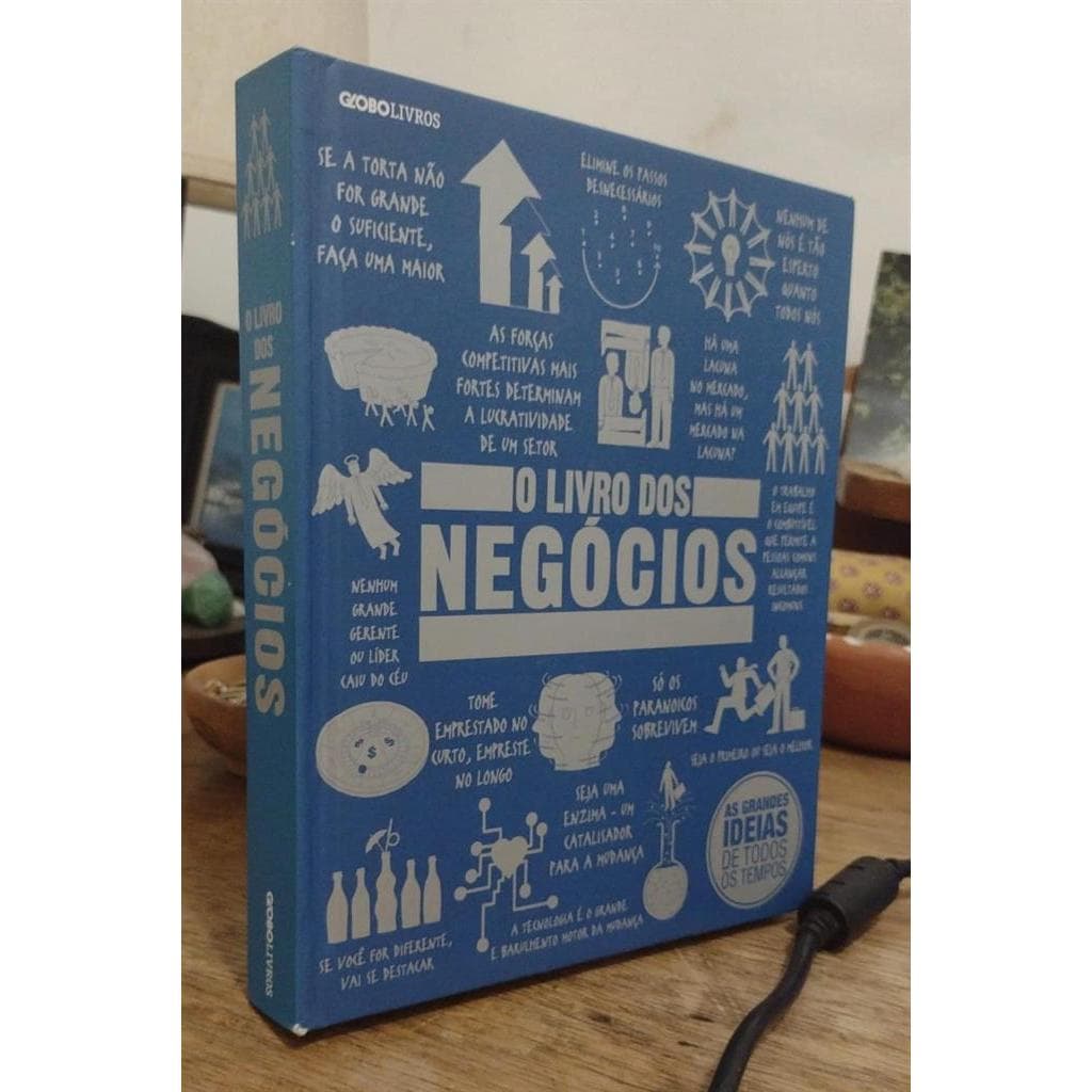O LIVRO DOS NEGÓCIOS - AS GRANDES IDEIAS DE TODOS OS TEMPOS autor SAM ATKINSON / CAMILA WERNER EDITORA NO BRASIL