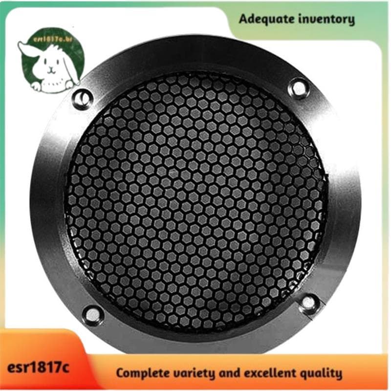 Alumínio Carro Tweeter Alto-Falante Grill Capa Grade De Malha De Metal Completa Para Aprimoramento De Áudio 4 Polegada P