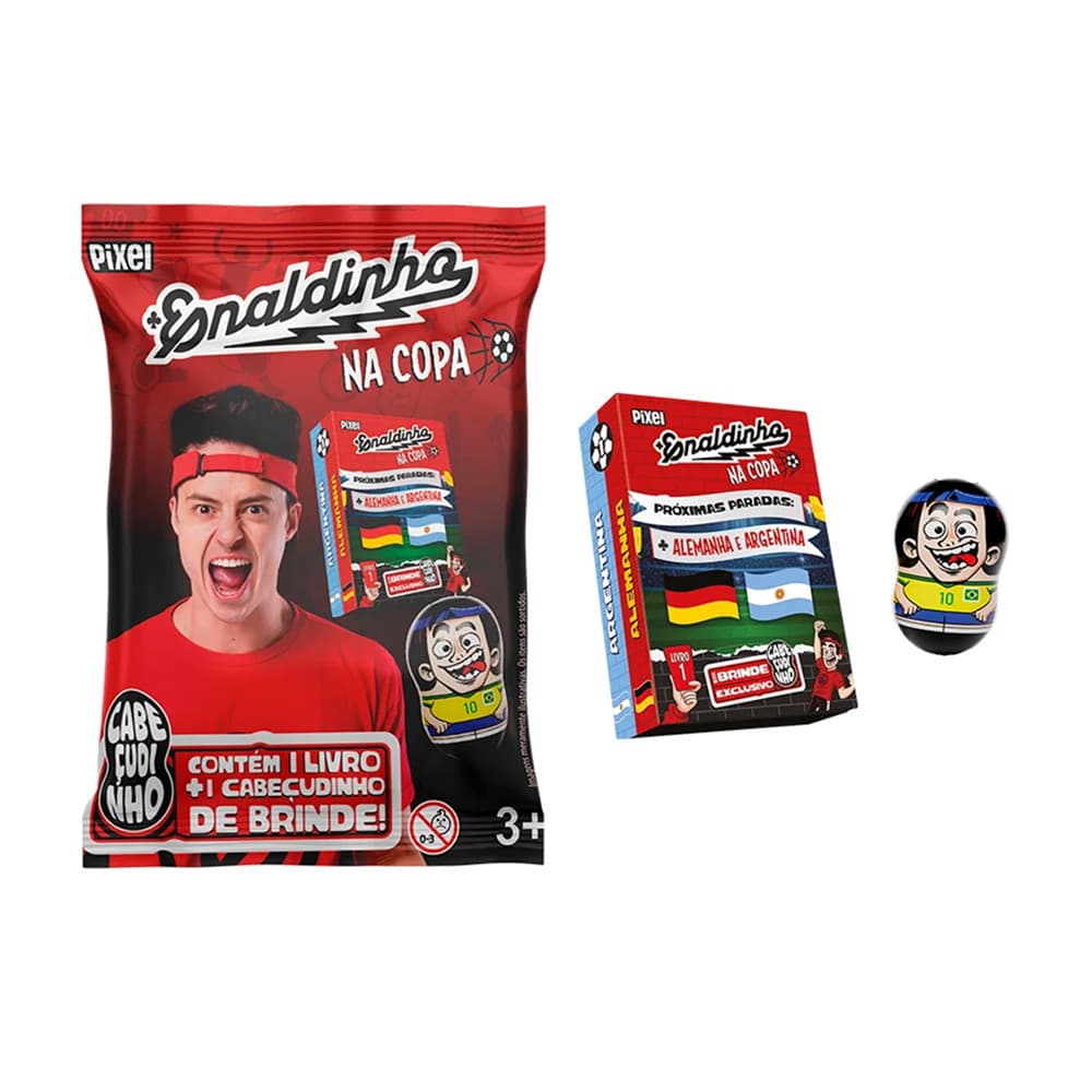 Flow Pack Enaldinho na Copa - Novo - Editora Pixel - ISBN 9786551990144