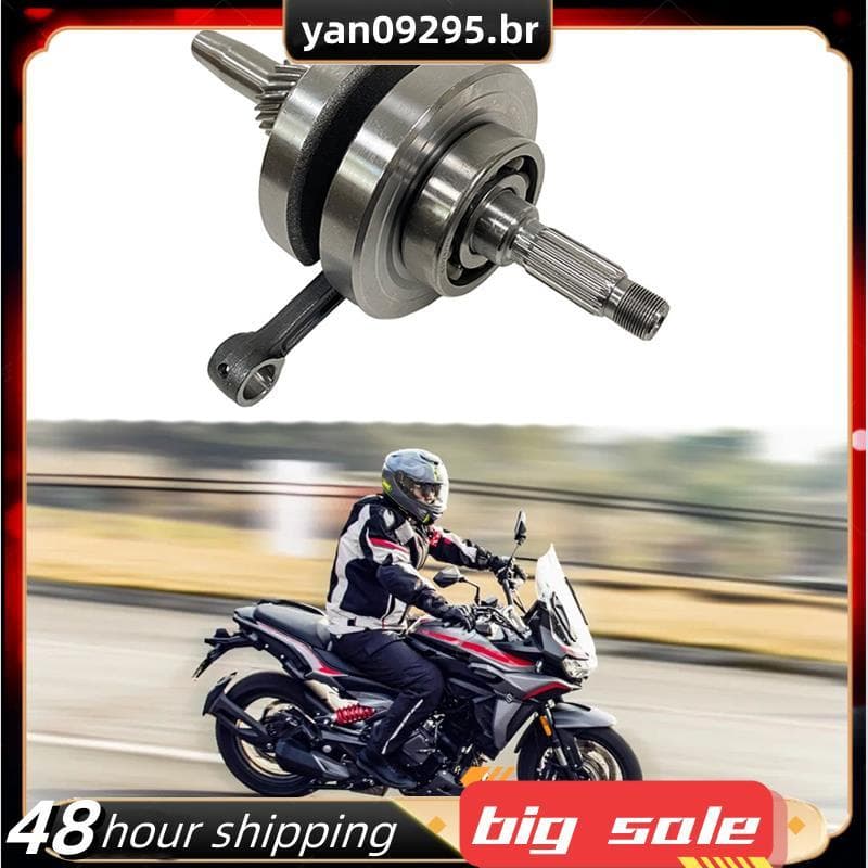 Kit De Eixo De Manivela Para Montagem De Haste De Conexão De Virabrequim De Motocicleta Zongshen CG200 CGP200 Veloci Xev