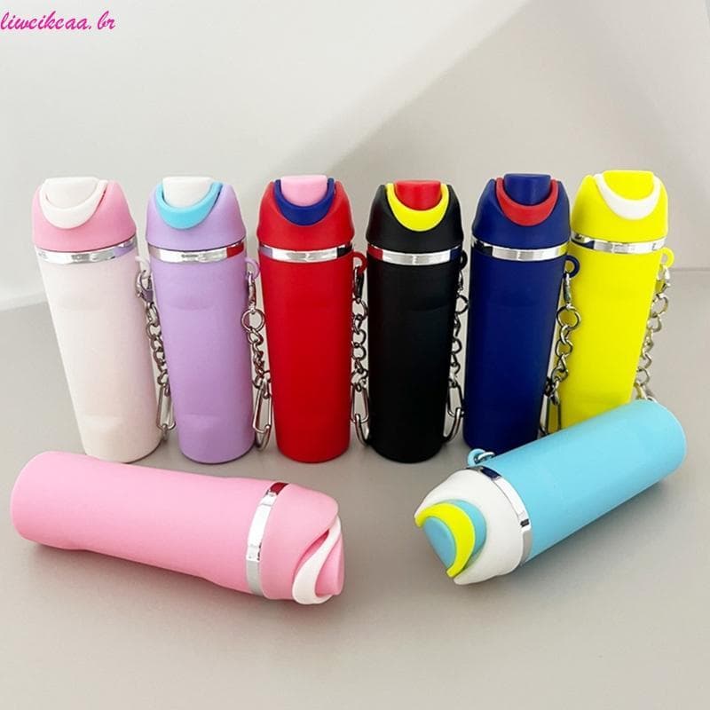 Liweikea Chaveiro, Adorável, Copo Pequeno, Charme Para Armazenamento Bálsamo Labial E Estil