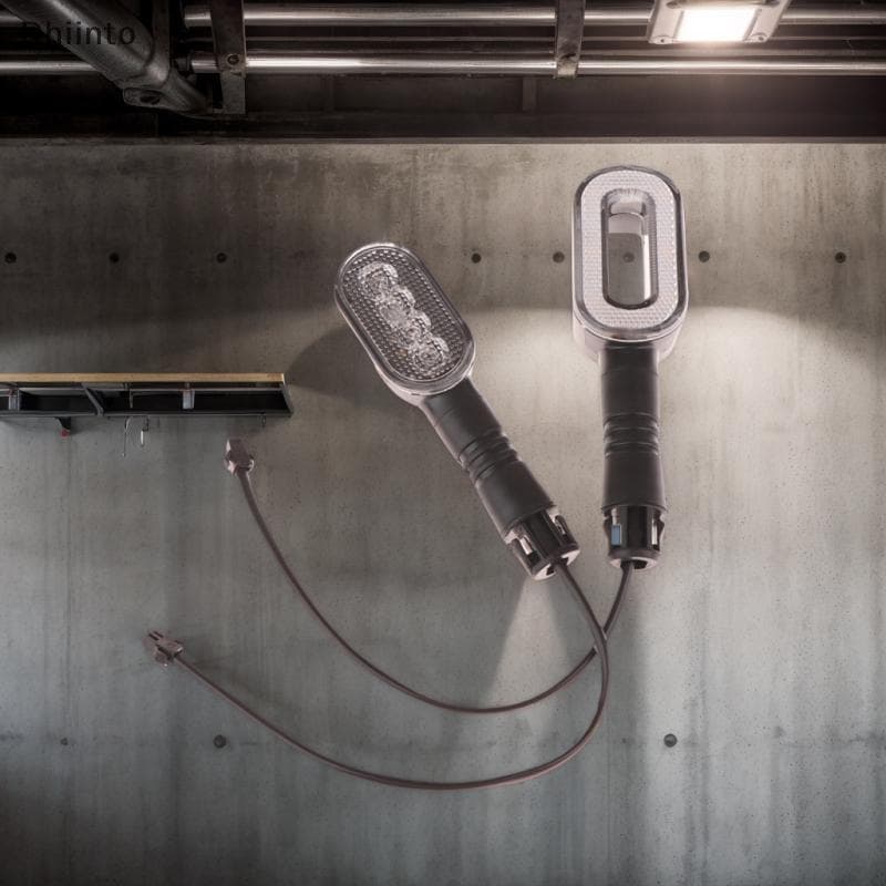 [Dhiint] 2 Peças Luz Traseira De Buzina De Sinal De Mudança De Direção De Bicicleta 36V/48V/60V/72V Lâmpada De Advertênc
